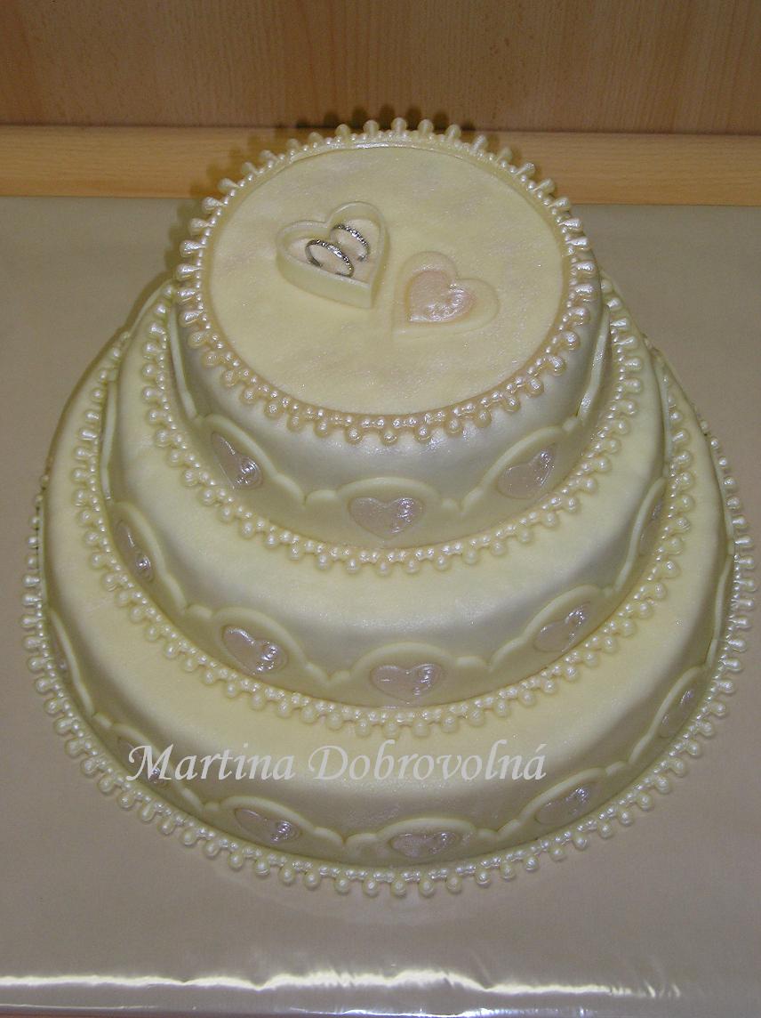 Svatební dort 1